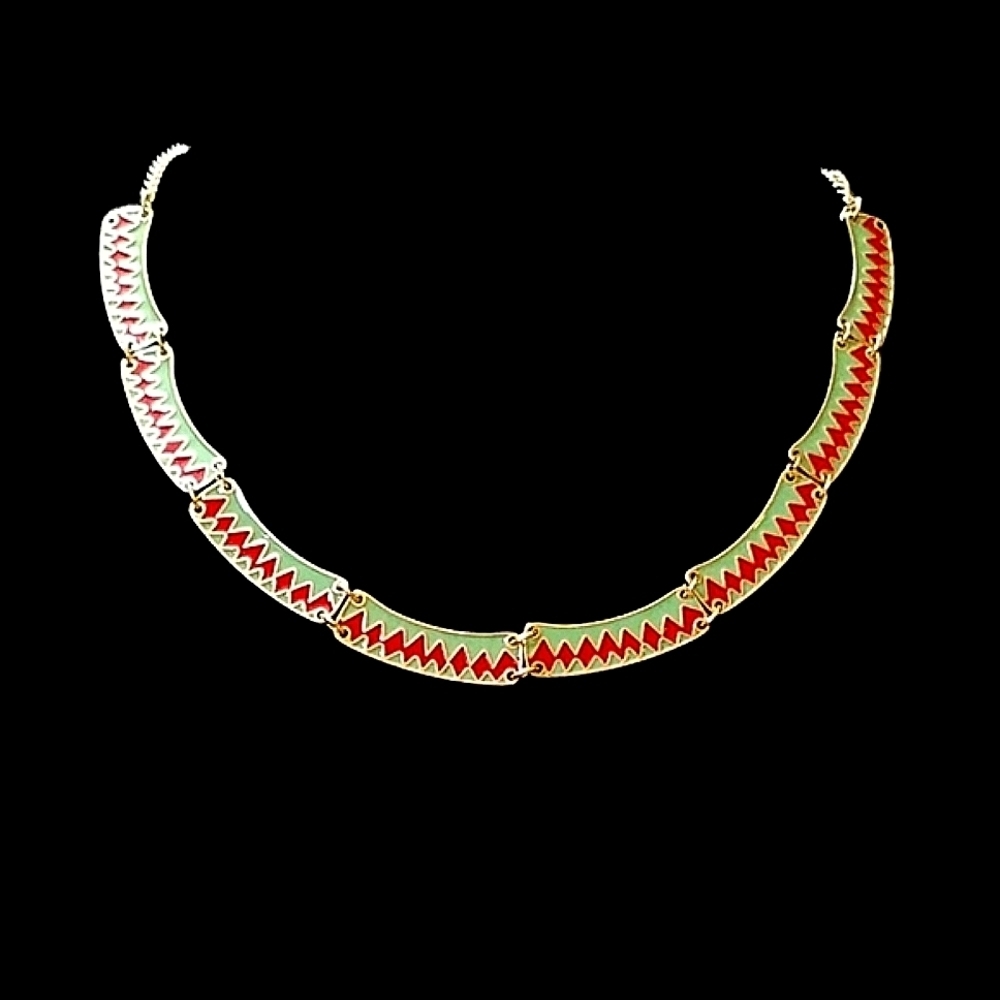 💖Retro Loft Bib Choker Necklace